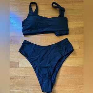 NWT black bikini